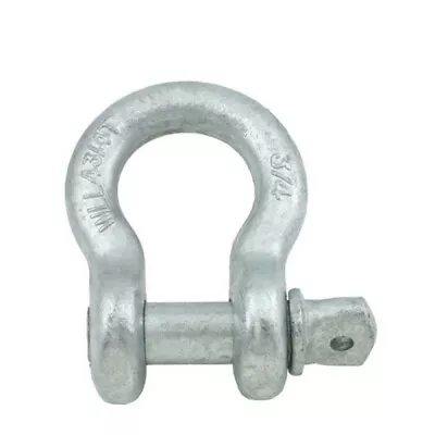 5/8  X 3/4  Dia Sst-316 Stainless Steel Pin Anchor Shackles 5/pk. • $89