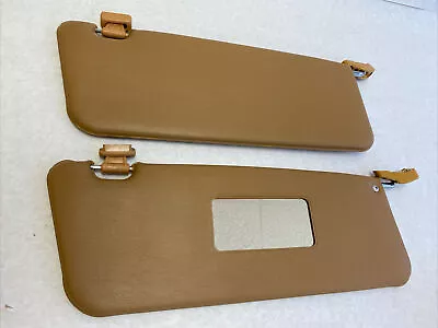 Pair Of Palomino Colored Sun Visors With Clips Fits W107 • $250