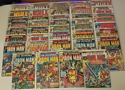 Marvel Lot #75 (39 Books) - Iron Man John Carter Kull • $28.95