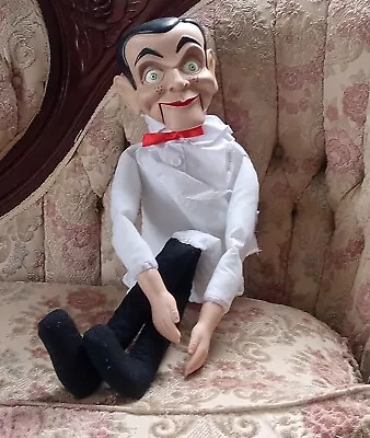 RARE R.L. STINE Goosebumps Vintage Slappy Ventriloquist Dummy Working Pullstring • $175