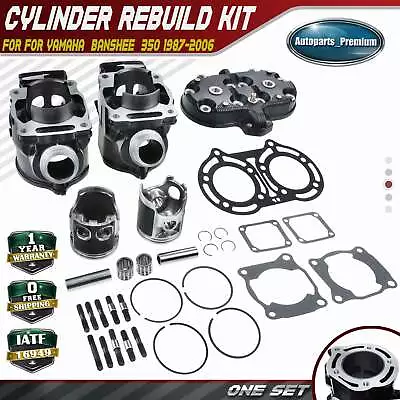 Cylinder Head Piston Gasket Rings Kit For Yamaha Banshee 350 YFZ350 1987-2006 • $170.99