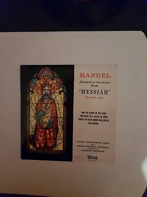 £1 • Buy Handel 'Messiah' 7  Vinyl. Very Good Condition