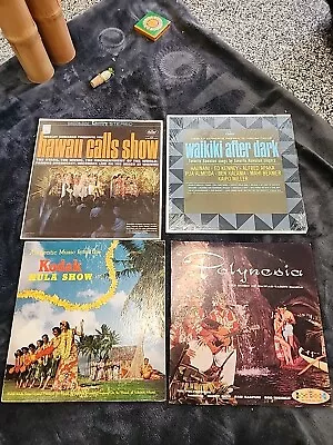 Vintage Hawaiian Vinyl Records Lot • $1