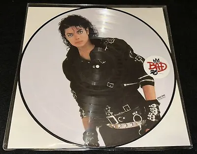 Michael Jackson: Bad - 2012 25th Anniversary Vinyl Lp Picture Disc New • $40