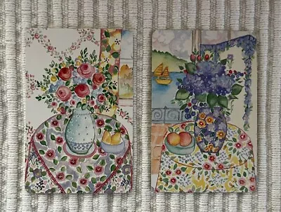 2 Vintage Playing Cards ~ Floral Arrangements/Dena's Cottage ~ Piatnik Ex Jokers • $1.50