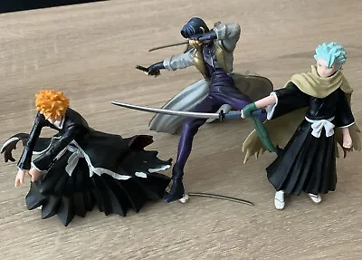 Bandai Anime Heroes Action Figures Lot 3 In Bleach • $29.95