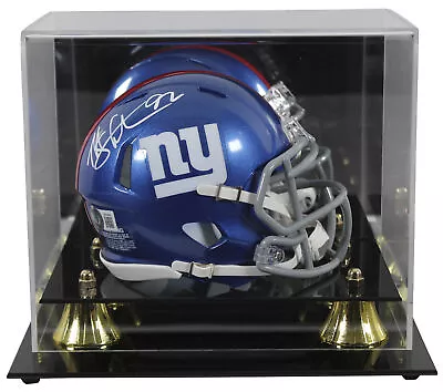 Giants Michael Strahan Authentic Signed Speed Mini Helmet W/ Case BAS Witnessed • $186.99