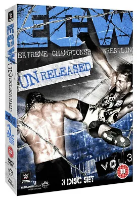 WWE: ECW - Unreleased Volume 3 (DVD) Rob Van Dam Taz Raven (UK IMPORT) • $13.82