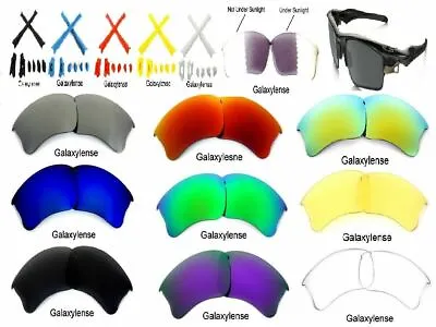 $4.98 • Buy Galaxy Replacement Lenses For Oakley Flak Jacket XLJ Multi-Color, SPECIAL OFFER!