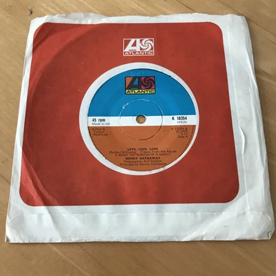 £15 • Buy Donny Hathaway - Love, Love, Love / Someday We'll All Be Free 7” Vinyl K 10354