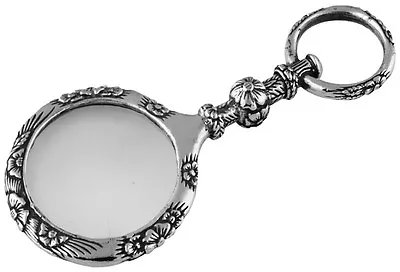 Magnifying Glass Pendant Sterling Silver 925 Hallmarked From Ari D Norman • £195.04