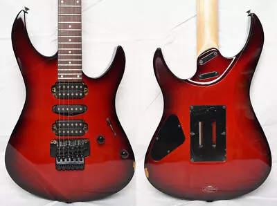 YAMAHA RGX-521D Red Burst Electric Guitar Japan Used /Peace Of Mind For You. • $1063.74