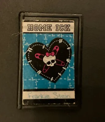 Monster High Doll Frankie Stein Home Ick Journal Book Accessory • $6.99