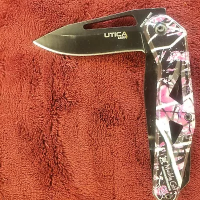 Utica USA Muddy Girl Folding Pocket Knife M46 • $16.95