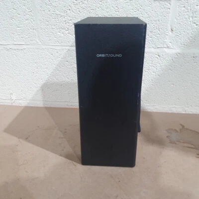 Orbitsound Black Wired Home Theater System Passive Subwoofer Speaker - Only • £14.99