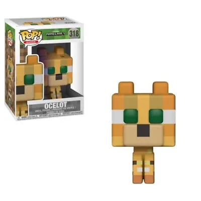 Funko Pop! Games: Minecraft - Ocelot 318 - Vinyl Figure New F • $17.99