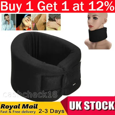 Soft Foam Neck Support Brace Cervical Device Collar Pain Traction Relief Tools • £4.48