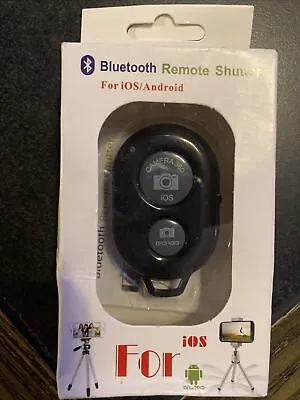 Read!! New Bluetooth Remote Control Camera Selfie Shutter Stick iphone Android • £2.90