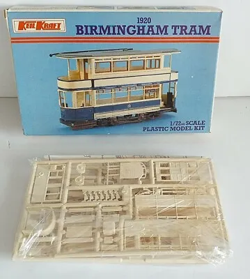 £10 • Buy Keil Kraft 1/72 Scale Plastic Model Kit 1920 Birmingham Tram