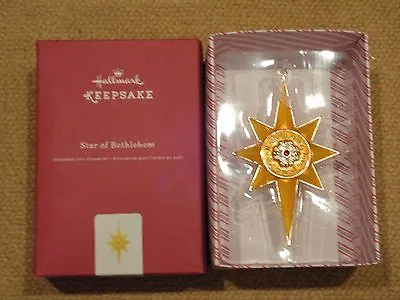 $8.50 • Buy 2016 Hallmark  PREMIUM  Ornament  STAR OF BETHLEHEM