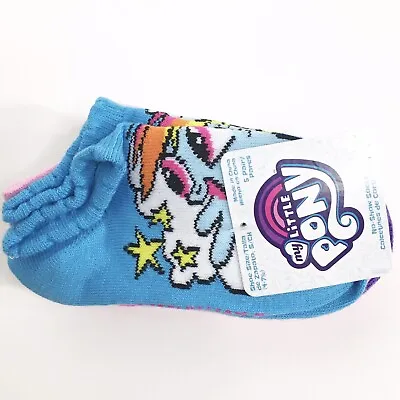 MLP My Little Pony 5-Pair Girls Socks No Show Socks Sz S 4-7.5 NWT • $6.74