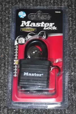 Master Lock - 7084EURD - Laminated Steel Body - Key PadLock • £6.99