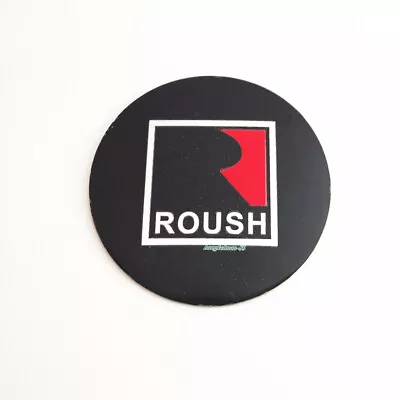 3.35'' 3d SQUARE R ROUSH Emblem Car Steering Center Wheel Sticker For MUSTANG • $13.70