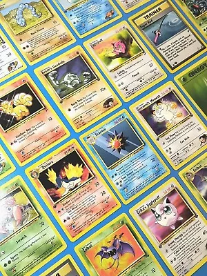 $20 • Buy Pokemon Cards Vintage WOTC 10 Card Lot - 90s Guaranteed 1st Edition Card NM / LP