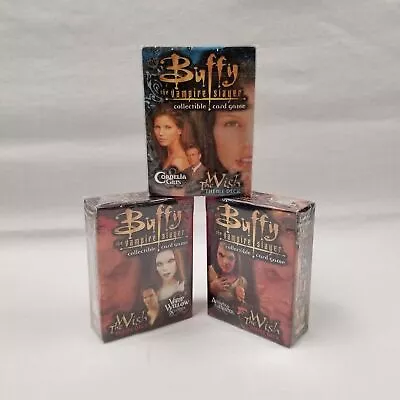 New Sealed Buffy The Vampire Slayer Collectable Card Game The Wish 3 Box Set^ • $6.39