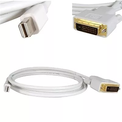 6FT Mini Display Port DP Male To DVI-D Male Dual-Link Cable Cord Adapter Macbook • $6.92