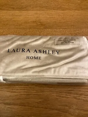 BNWT 1x PAIR OF LAURA ASHLEY ALANA VELVET   NATURAL   CURTAIN TIEBACKS FREE P&P • £10