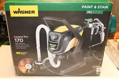 Wagner 0580001 Control Pro 170 Airless Paint And Stain Sprayer - NEW ~ • $294.95