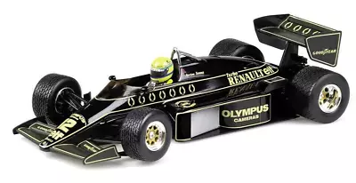 Lotus Renault 97T Ayrton Senna #12 Gp Portugal 1985 Rain Tyres 1/18 MINICHAMPS • £155.69