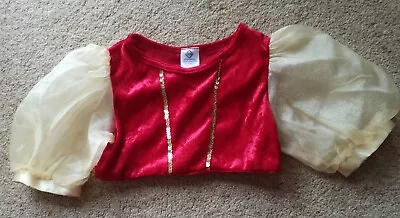 Fancy Dress Red Soft Velvet Crop Top 6-8 Years • £2.01