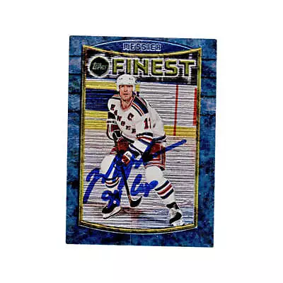 1995 Topps Finest Mark Messier Autograph Inscribed Auto Signed Signature Rangers • $85