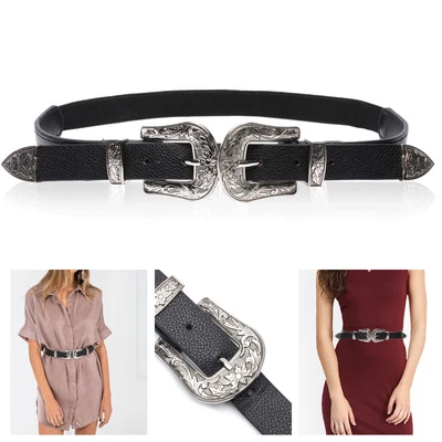 Belt Buckle Thick Quality PU Leather Adjustable DIY Jackets & Coats Shirt Dress • £5.45