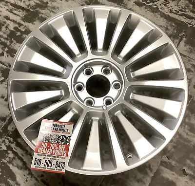 Lincoln Navigator 2014 15 2016 2017 10026 Aluminum OEM Wheel Rim 22 X 9.5 Silver • $465