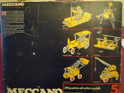 1970s Meccano Set 5 Complete • £65