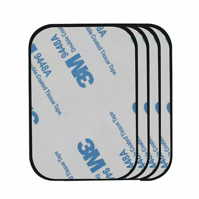 $3.99 • Buy 4X Magnetic Metal Plate Car Phone Holder Accessories Stand For Magnet 3M Sticker