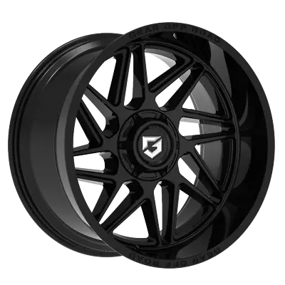 Gear Off-Road 17x9 Wheel Gloss Black 761B 6x135/6x5.5 0mm Aluminum Rim • $198.99