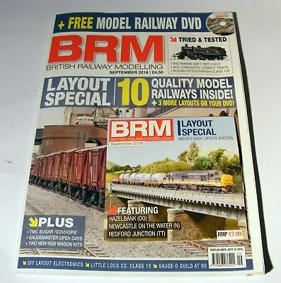 BRM Magazine September 2016 Farish DCC Sound Bachmann Ivatt 2MT • £2.99