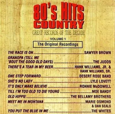 80's Country Hits 1 Various - 80's Country Hits 1 Various (mod) New Cd • £16.70