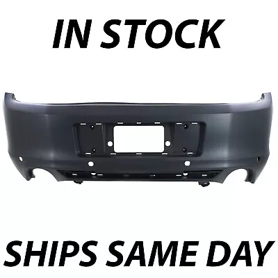 NEW Primered Rear Bumper Cover Fascia For 2013 2014 Ford Mustang W/ Park Assist • $246.50