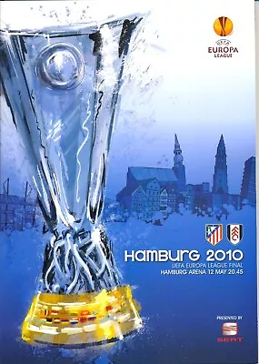 £6.99 • Buy UEFA CUP FINAL 2010 ATLETICO MADRID V FULHAM  PROGRAMME