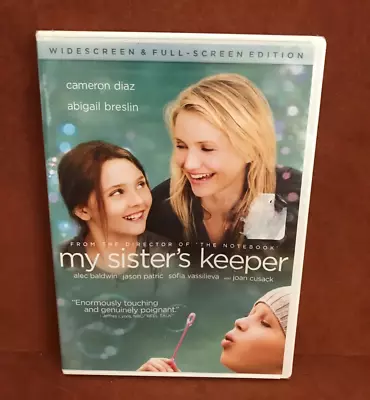 MY SISTER'S KEEPER DVD ~ Cameron Diaz ~ Abigail Breslin ~ NEW SEALED! • $6.93