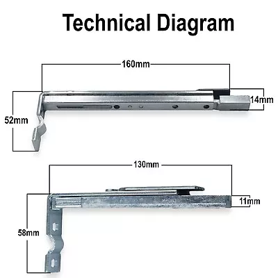 Pair Of Shoot Bolt Lock Extension Set Lockmaster Yale UPVC French Patio Doors • £9.99