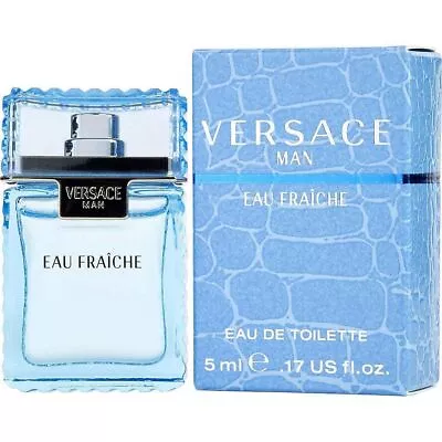 VERSACE MAN EAU FRAICHE By Gianni Versace (MEN) - EDT 0.17 OZ MINI • $23.70