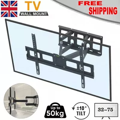 Tv Wall Bracket Mount For 32 37 40 50 55 60 65up To 70 Inch Universal Led Lcd • £28.90
