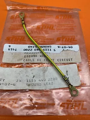 New Oem Stihl O45 045 O56 056 Av Ignition Ground Wire Lead 1115-440-2200 —b70 • $211.95