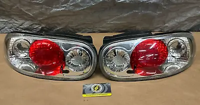 90-97 Mazda Miata MX5 MX-5 Rear L R Chrome Altezza Tail Light Pair Set #1 • $99.95